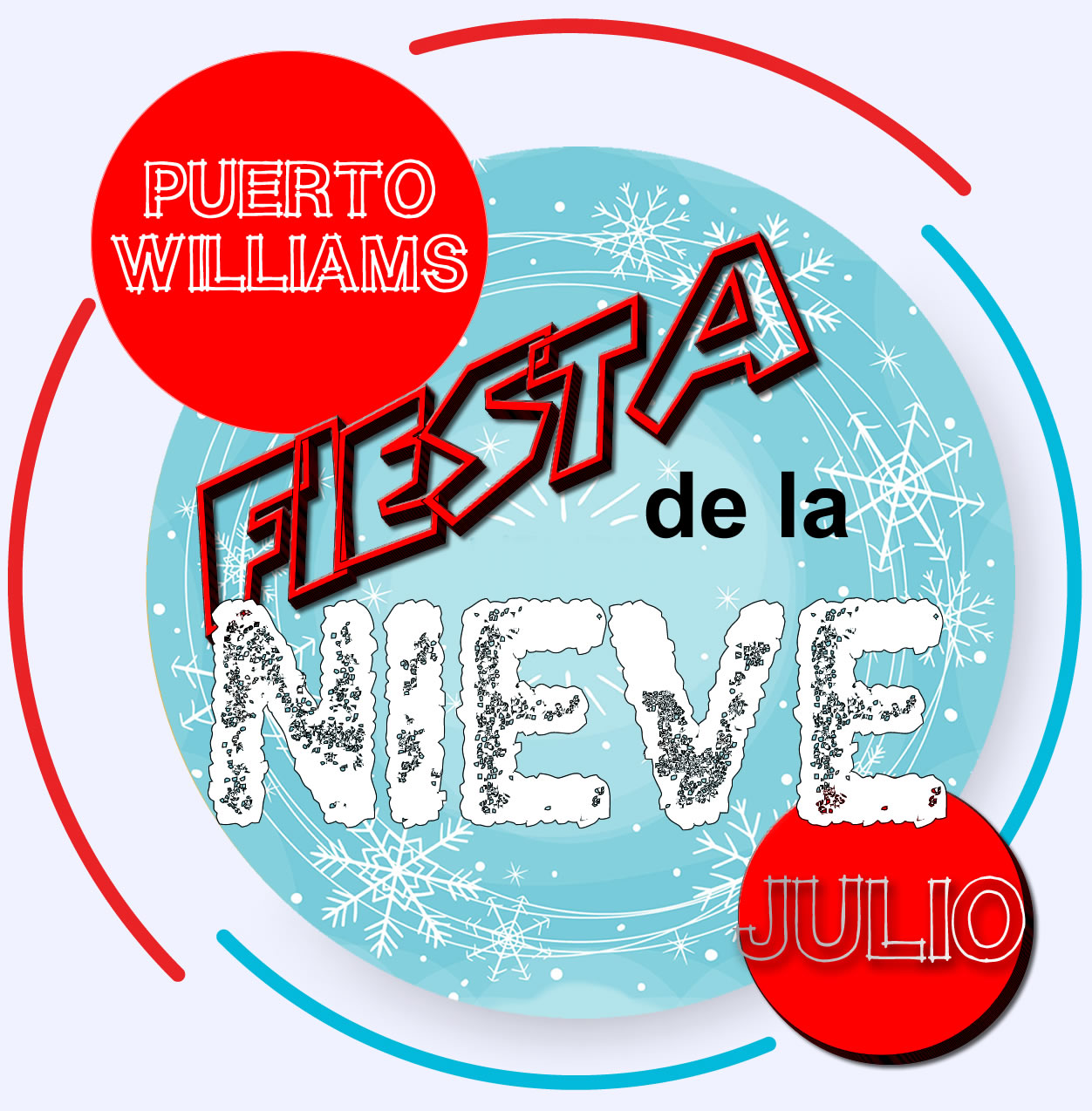 4 ALIANZAS DISPUTARAN EN PUERTO WILLIAMS LA FIESTA DE LA NIEVE 2017.